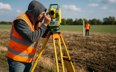 Inżynier geodeta na placu budowy – {kiedy jego pomoc jest niezbędna